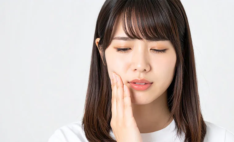 親知らず周囲の歯ぐきの腫れ